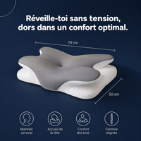 CerviBreeze™ – Oreiller Cervical Rafraîchissant